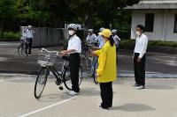 自転車の実技指導