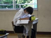 １年生の様子　１年生は全員満点の快挙